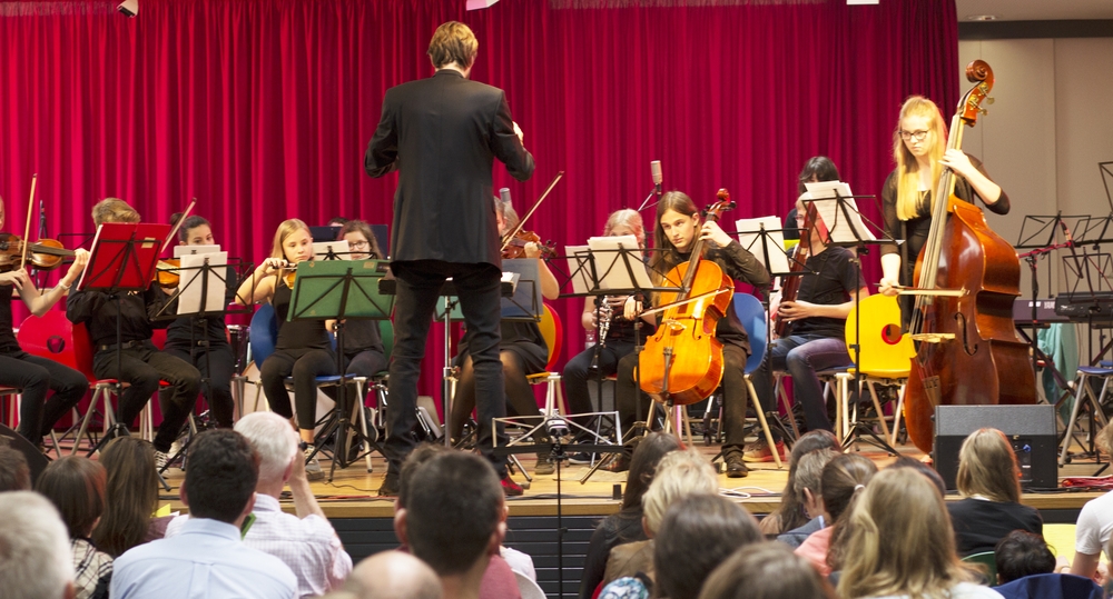 Die Orchester AG unter der Leitung von Thomas Weigel